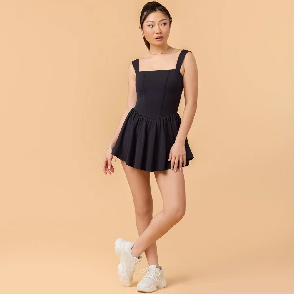 Tiered Mini Dress